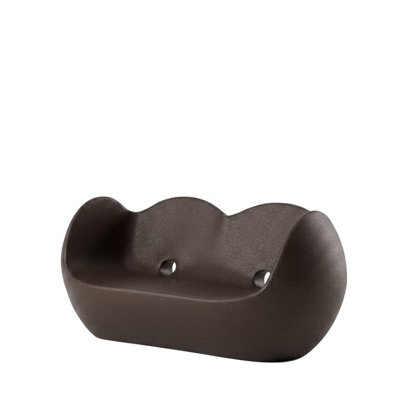 Canapé design in & out BLOSSY - moka