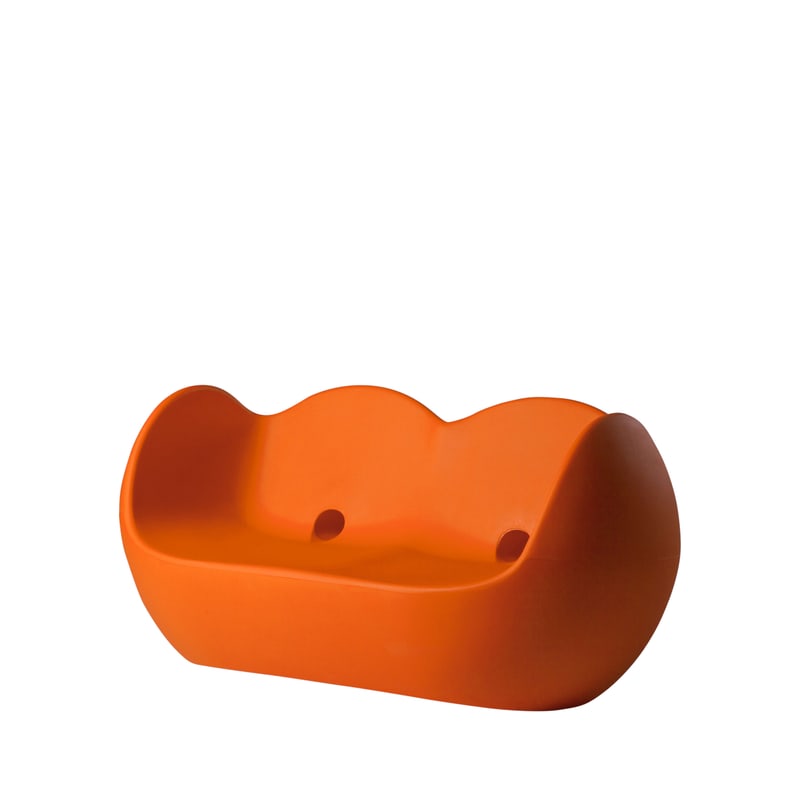 Canapé design in & out BLOSSY - orange
