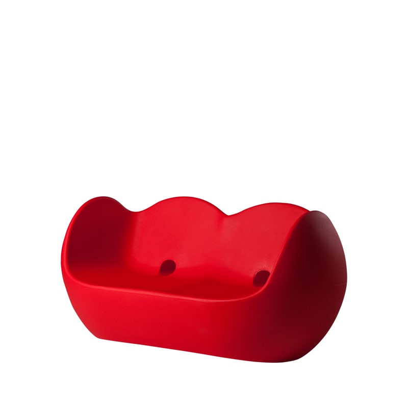 Canapé design in & out BLOSSY - rouge