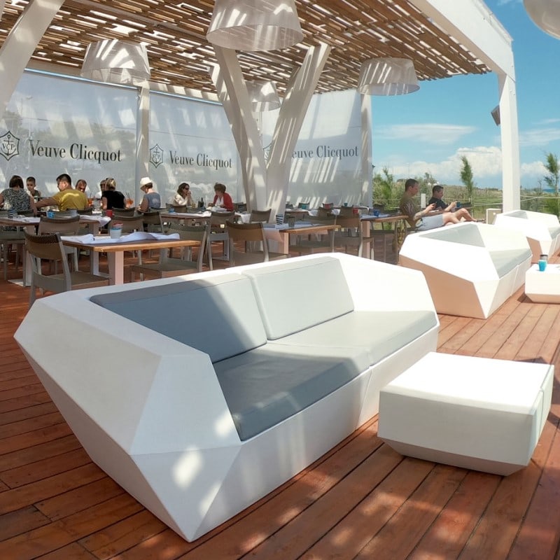 Canapé design in & out FAZ de VONDOM