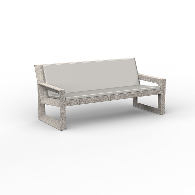 Canapé design in & out FRAME - écru granit