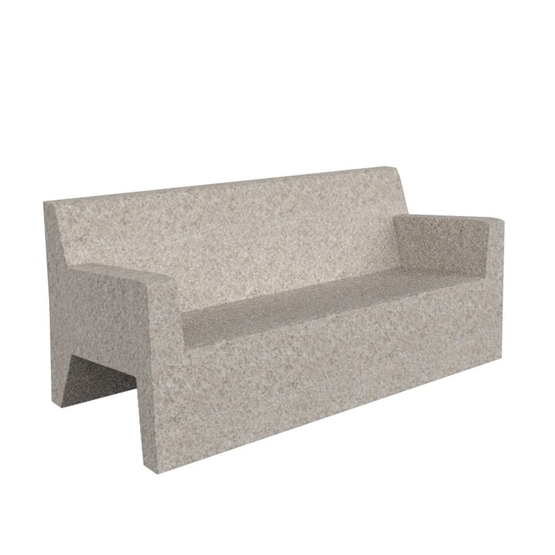 Canapé design in & out JUT - écru granit