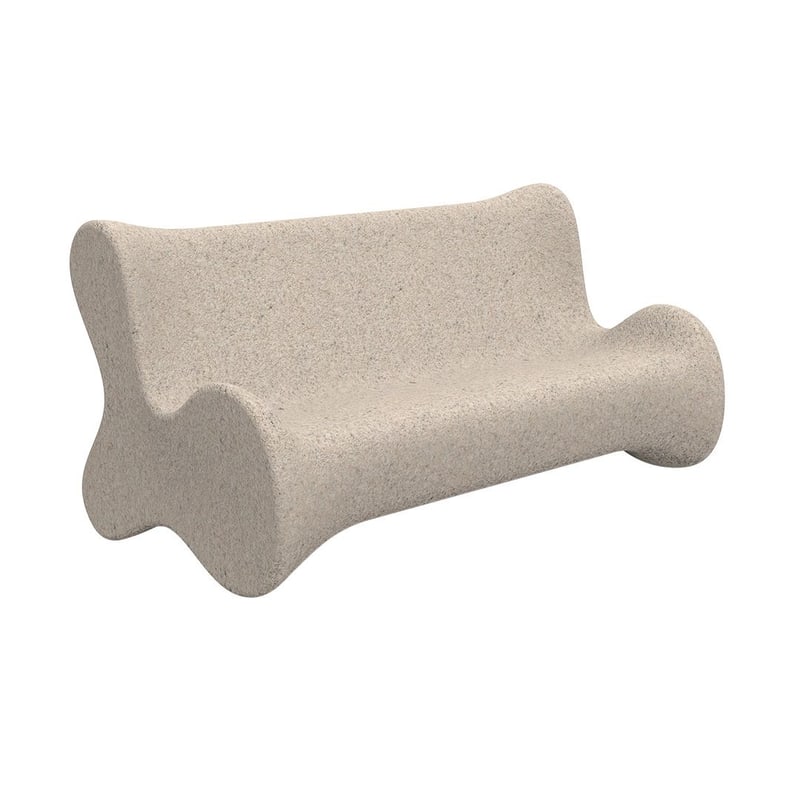 Canapé design in & out PAL - crème granit