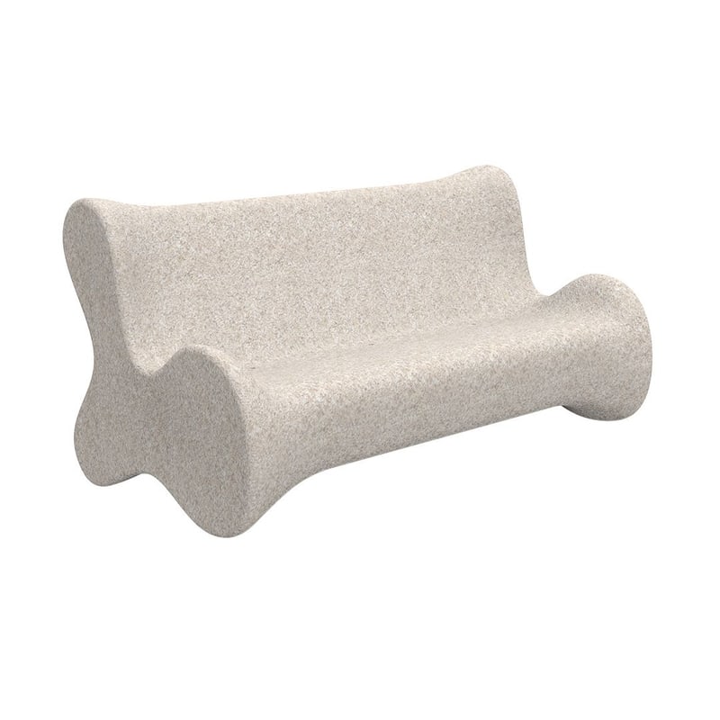 Canapé design in & out PAL - écru granit