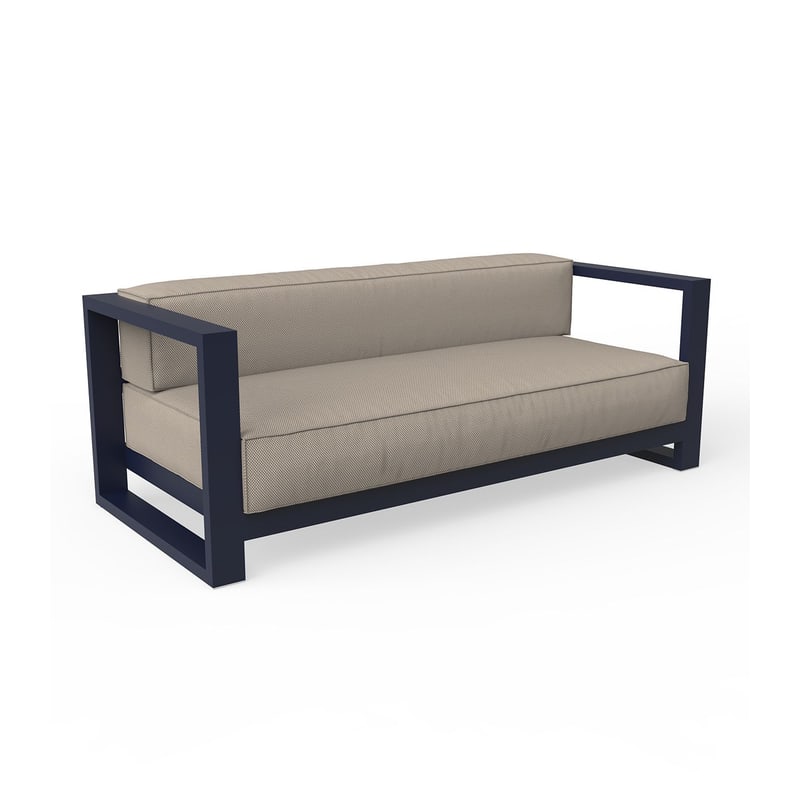 Canapé design in & out POSIDONIA - bleu