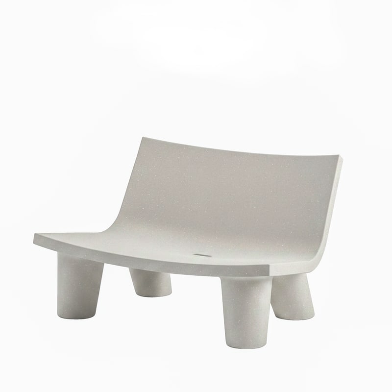 Canapé LOW LITA LOVE - blanc brume
