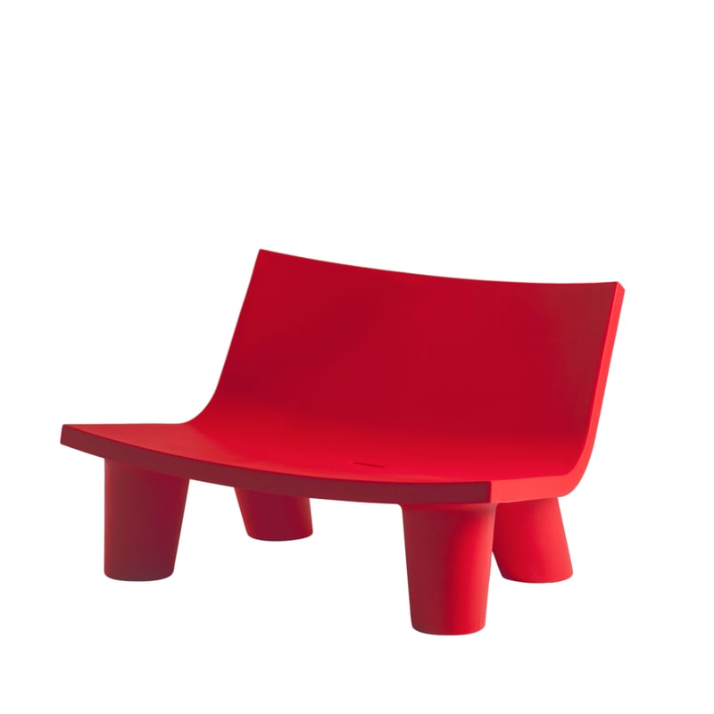 Canapé LOW LITA LOVE - rouge