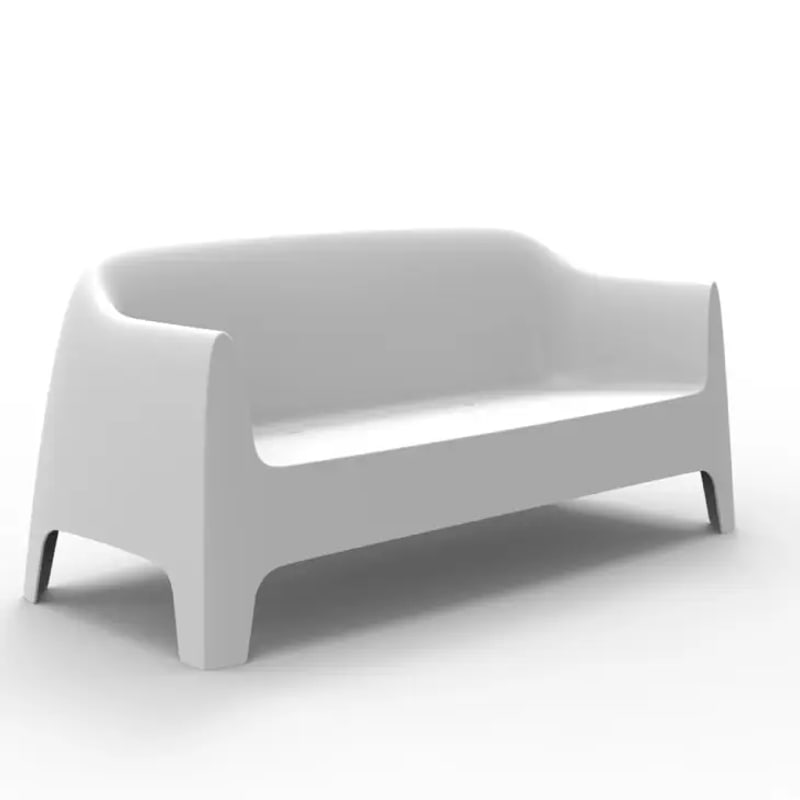 Canapé outdoor SOLID blanc de VONDOM