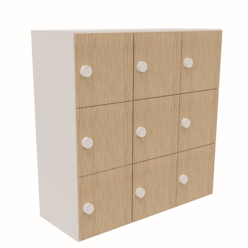 Casiers 9 cases EKO Buronomic
