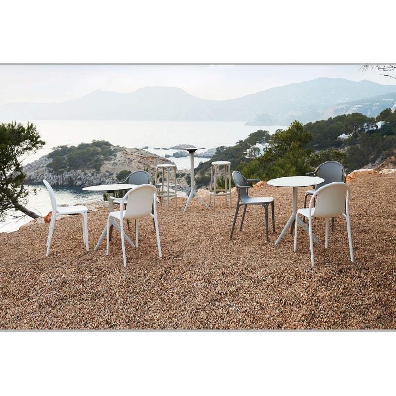 Chaise avec accoudoirs BROOKLYN VONDOM