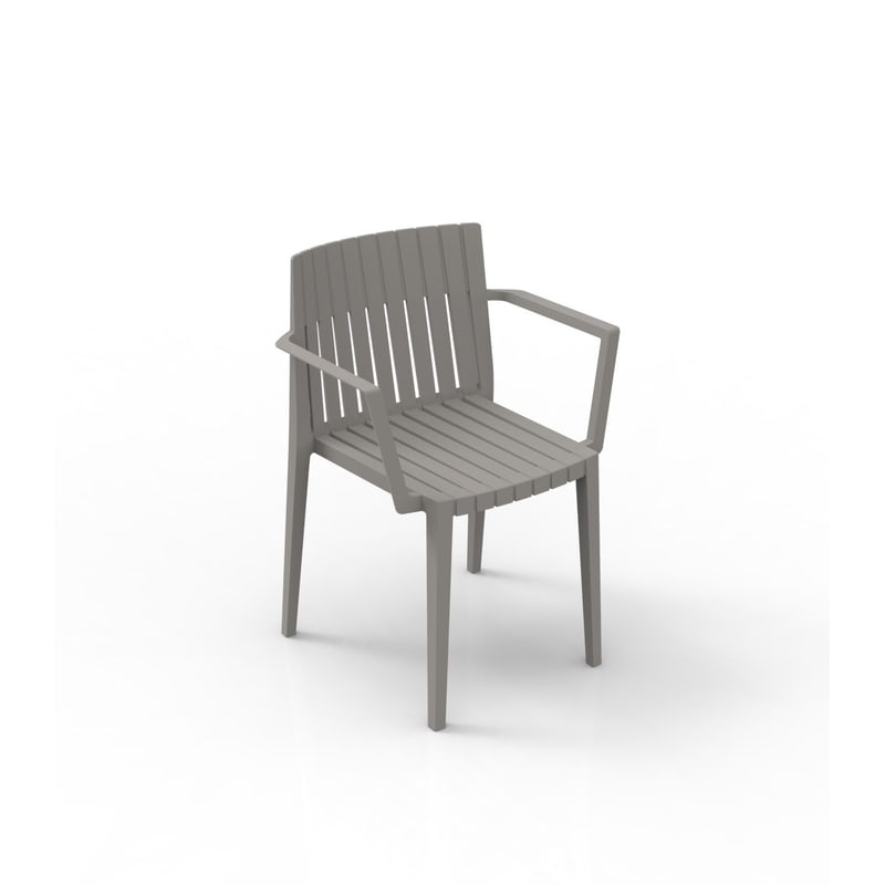 Chaise avec accoudoirs SPRITZ - tortora