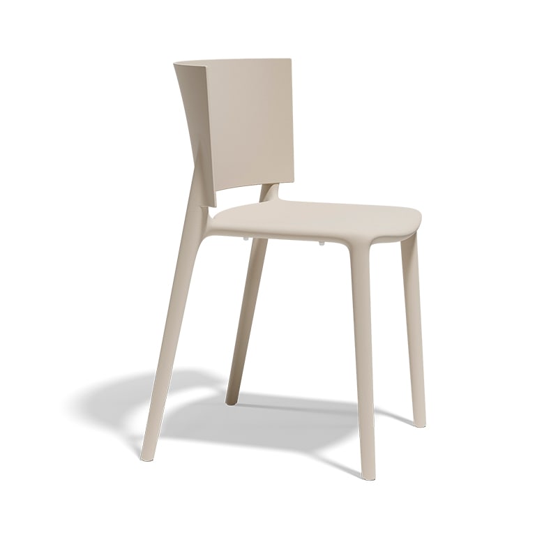 Chaise Design in & out AFRICA - écru