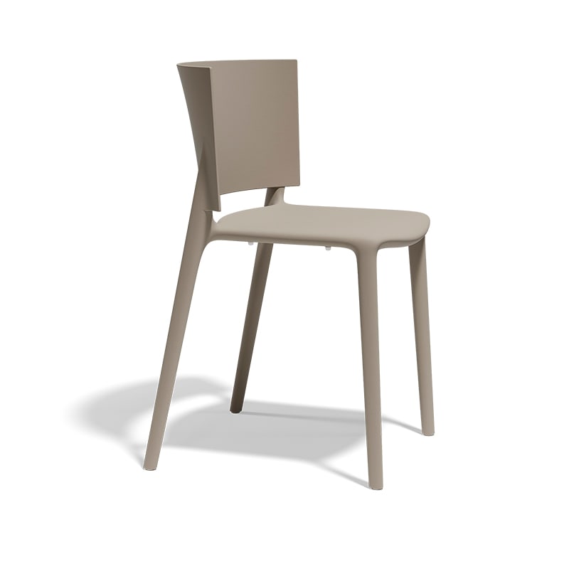 Chaise Design in & out AFRICA - gris