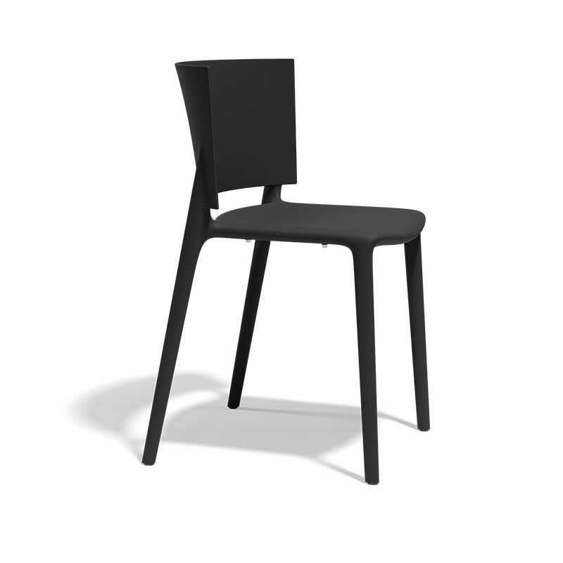 Chaise Design in & out AFRICA - noir