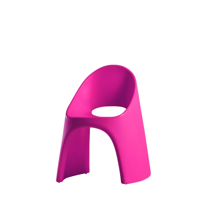 Chaise design in & out AMELIE - fuschia