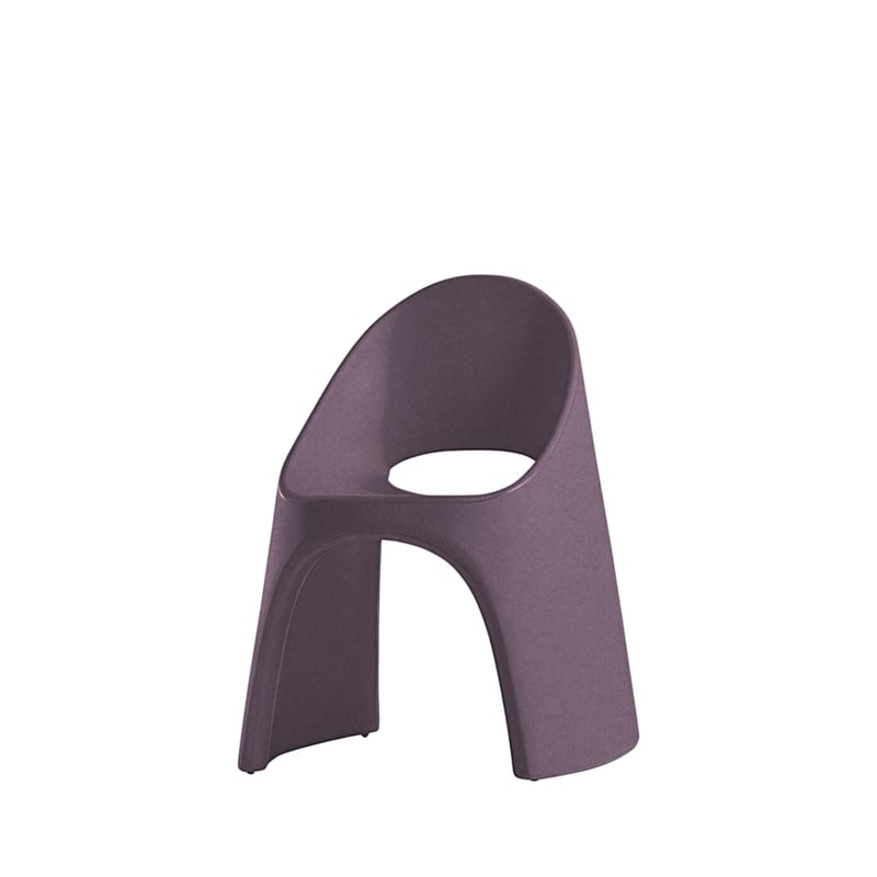 Chaise design in & out AMELIE - violet iris