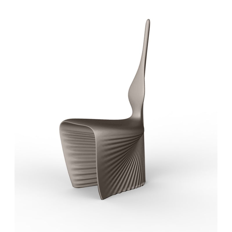 Chaise design in & out BIOPHILIA - tortora