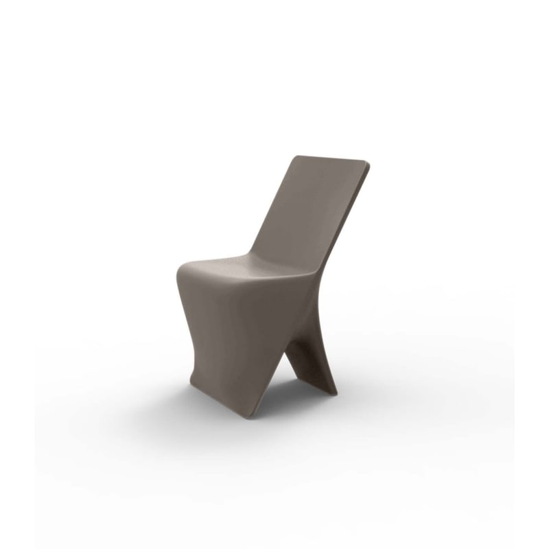 Chaise design in & out PAL - tortora