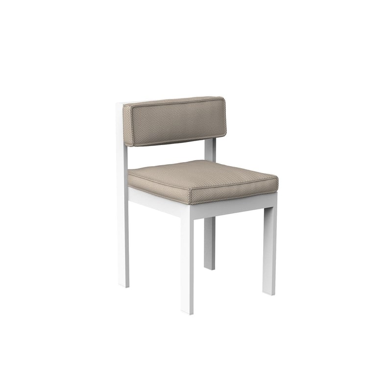 Chaise design in & out POSIDONIA - blanc