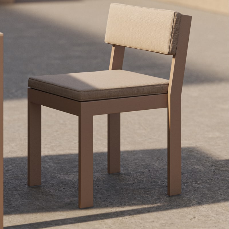 Chaise design in & out POSIDONIA de VONDOM