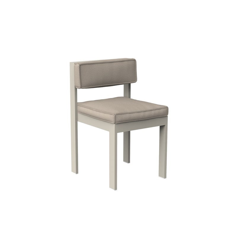 Chaise design in & out POSIDONIA - écru