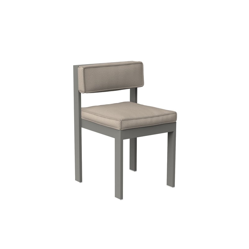 Chaise design in & out POSIDONIA - fumé