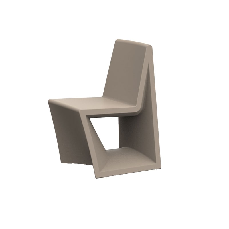 Chaise design in & out REST - crème