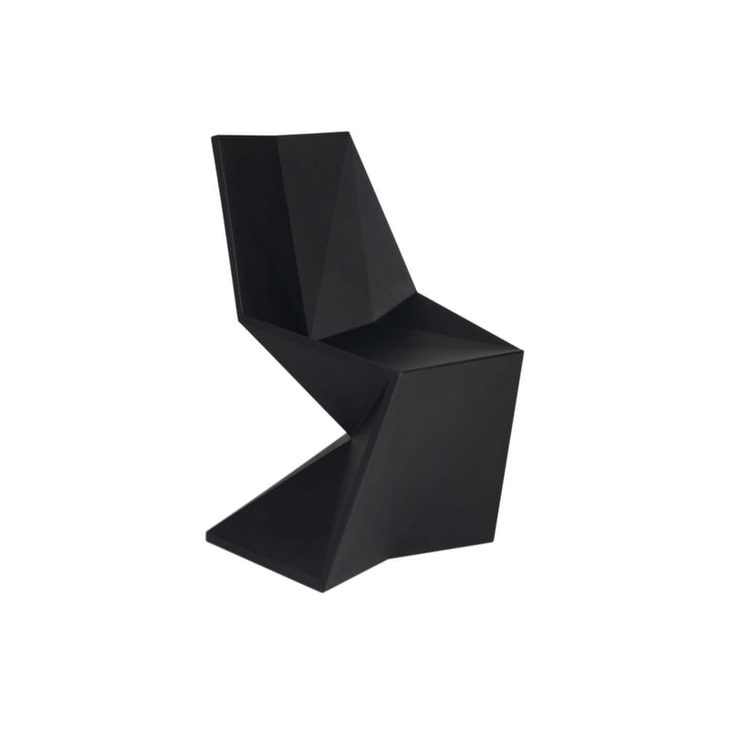 Chaise design in & out VERTEX - noir