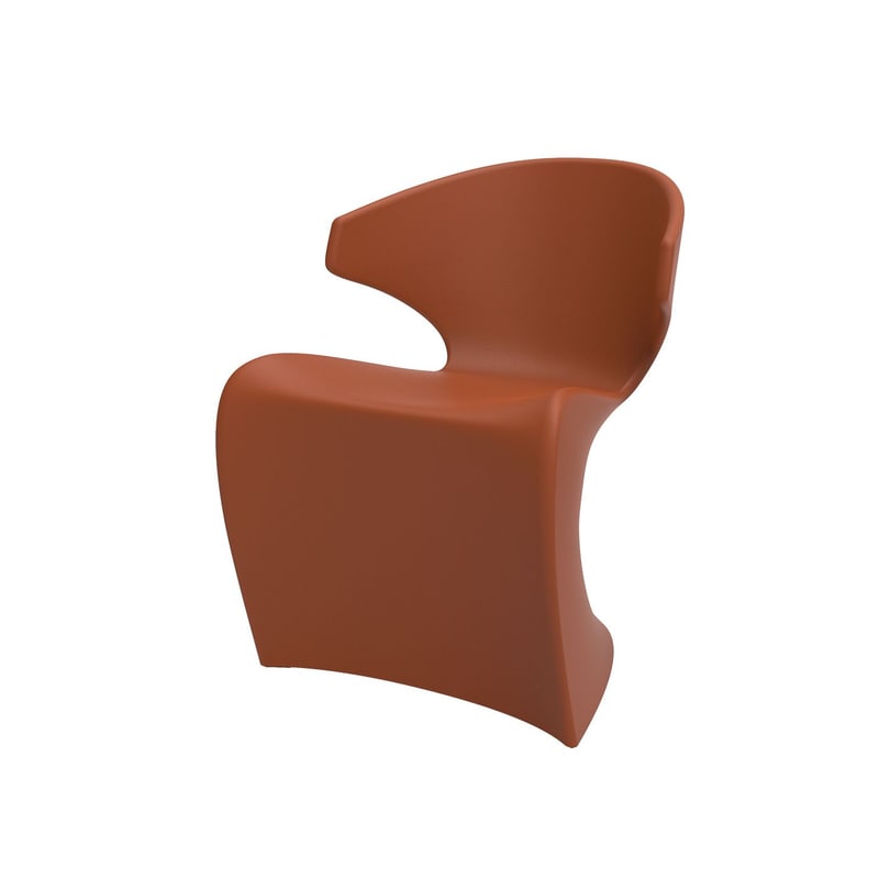 Chaise design in & out WING - argile