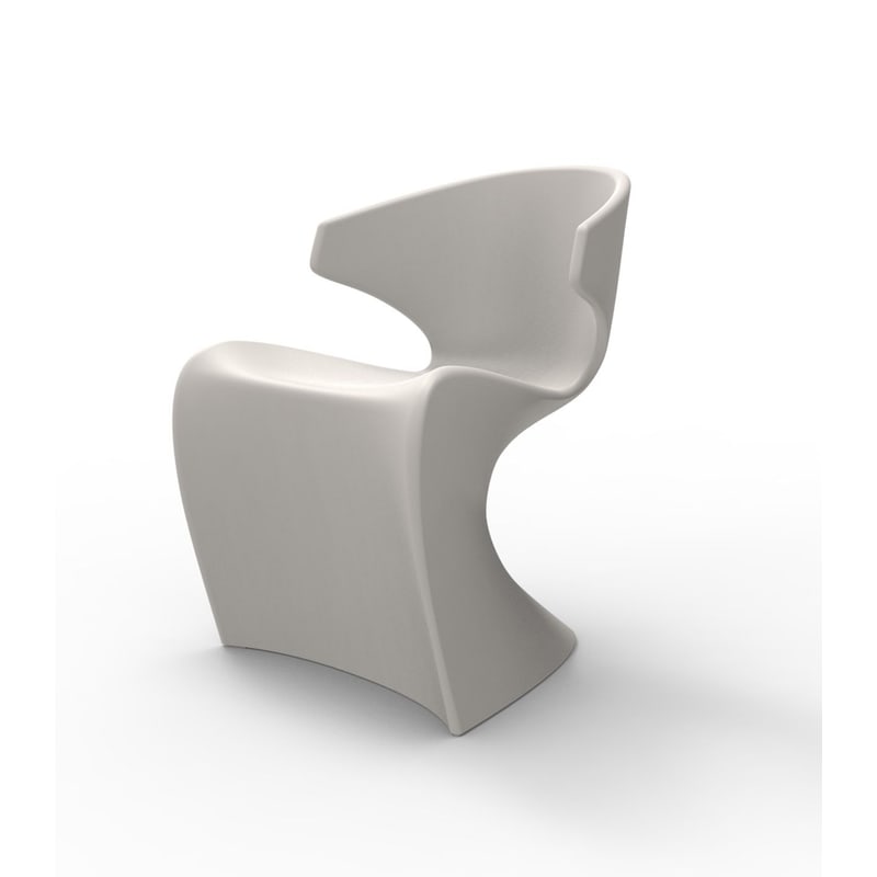Chaise design in & out WING - écru