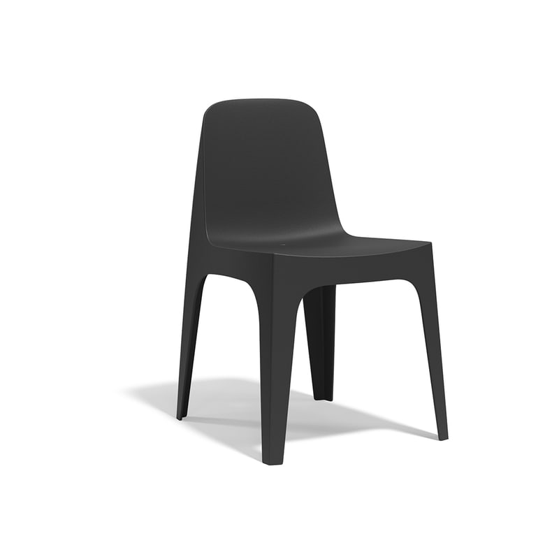 Chaise extérieure SOLID de VONDOM - noir