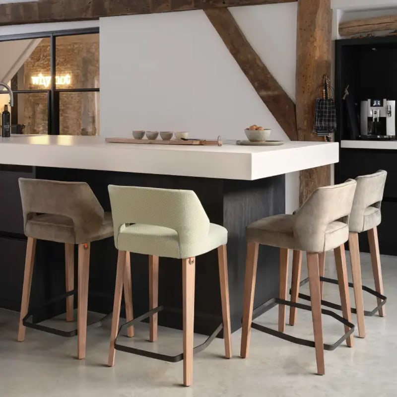 Chaise haute LENA sans accoudoirs