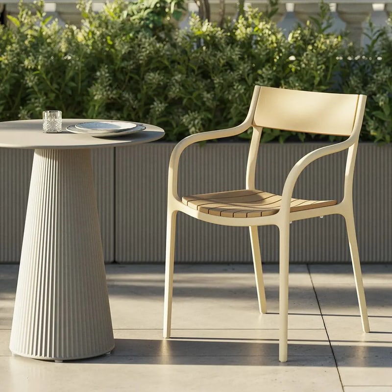 Chaise in & out MADISON SLATS - VONDOM