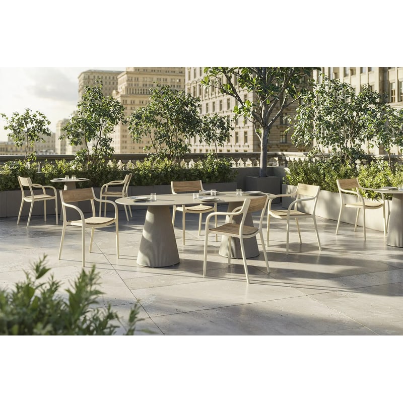 Chaise in & out MADISON WOOD - VONDOM