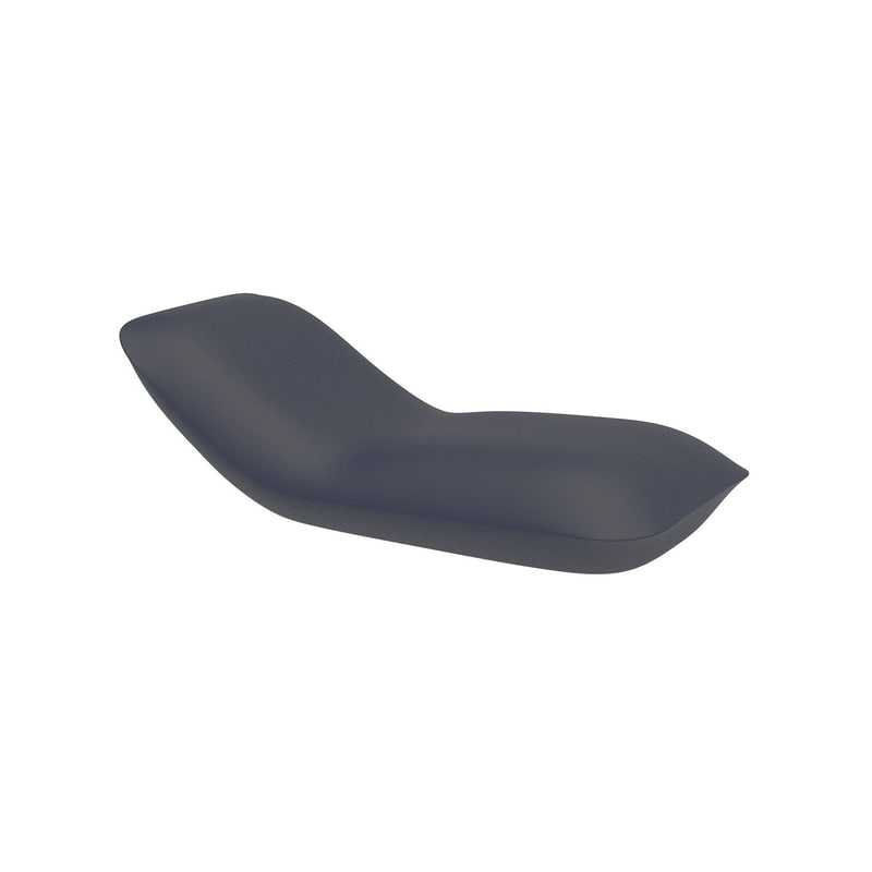 Chaise longue design PILLOW - bleu