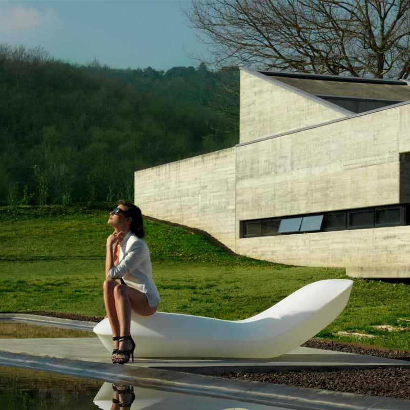 Chaise longue design PILLOW de VONDOM