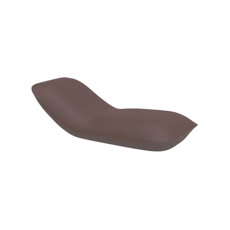 Chaise longue design PILLOW - grenat
