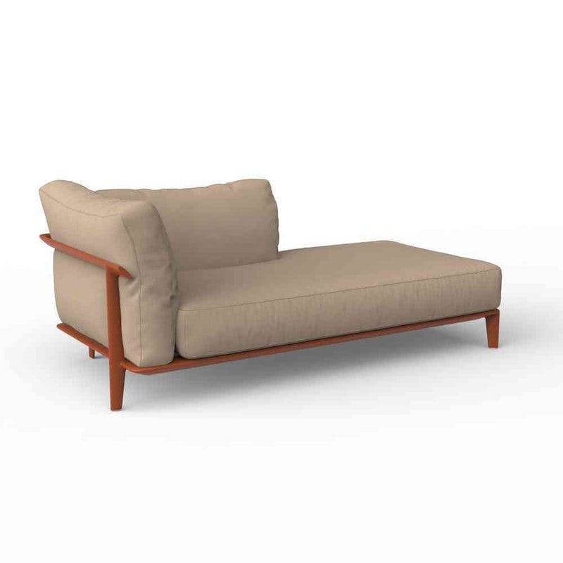 Chaise-longue gauche PASADENA - clay