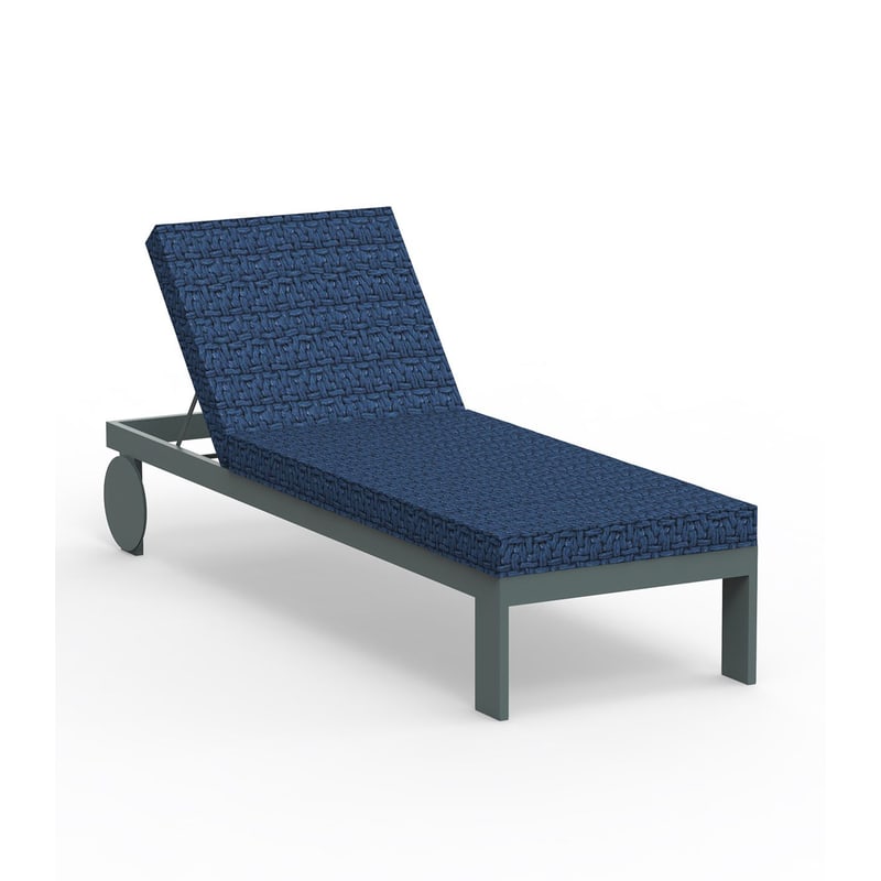 Chaise longue Posidonia - vert