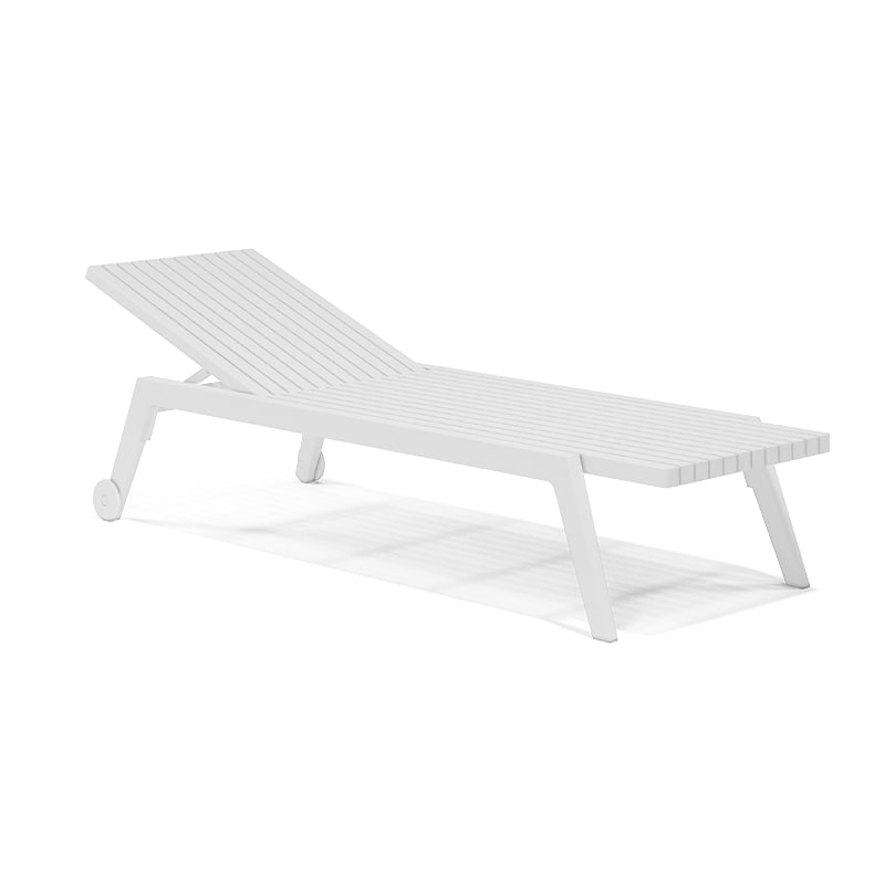 Chaise longue SPRITZ - blanc