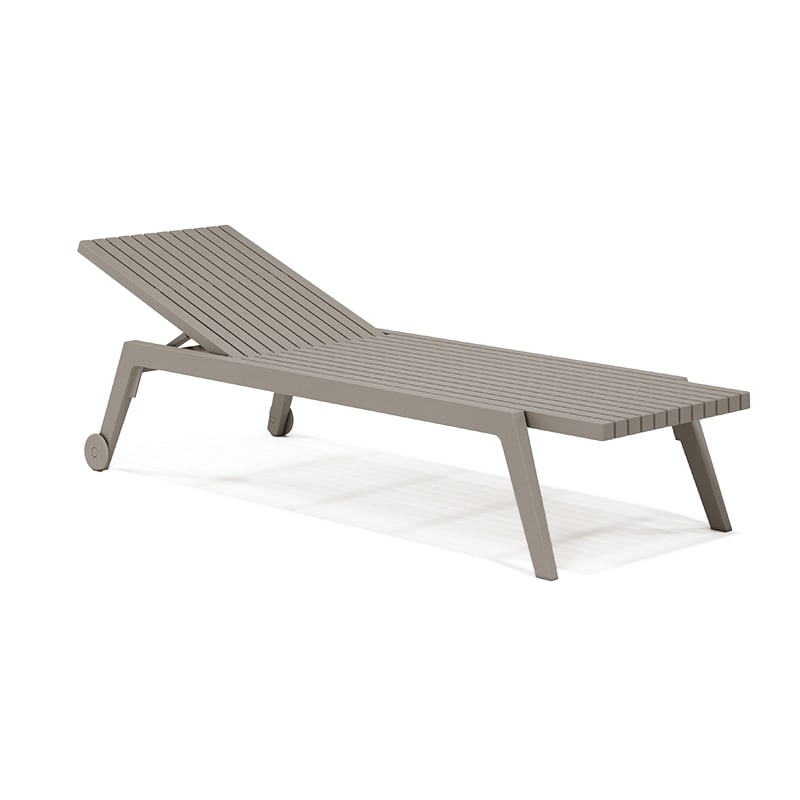 Chaise longue SPRITZ - tortora