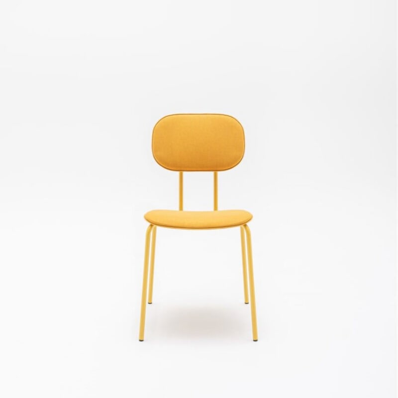 Chaise NEW SCHOOL MDD assise/dossier tapissé