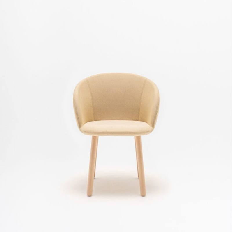 Chaise polyvalente pieds bois GRACE - MDD