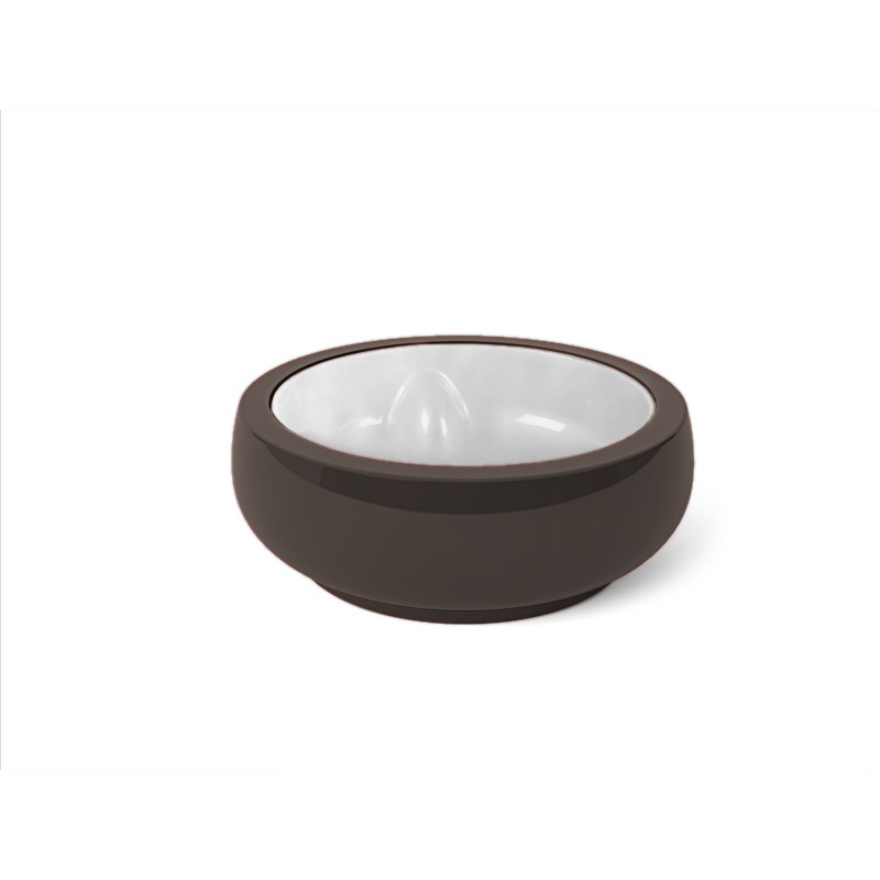 Table basse design CHUBBY SIDE TABLE - brun