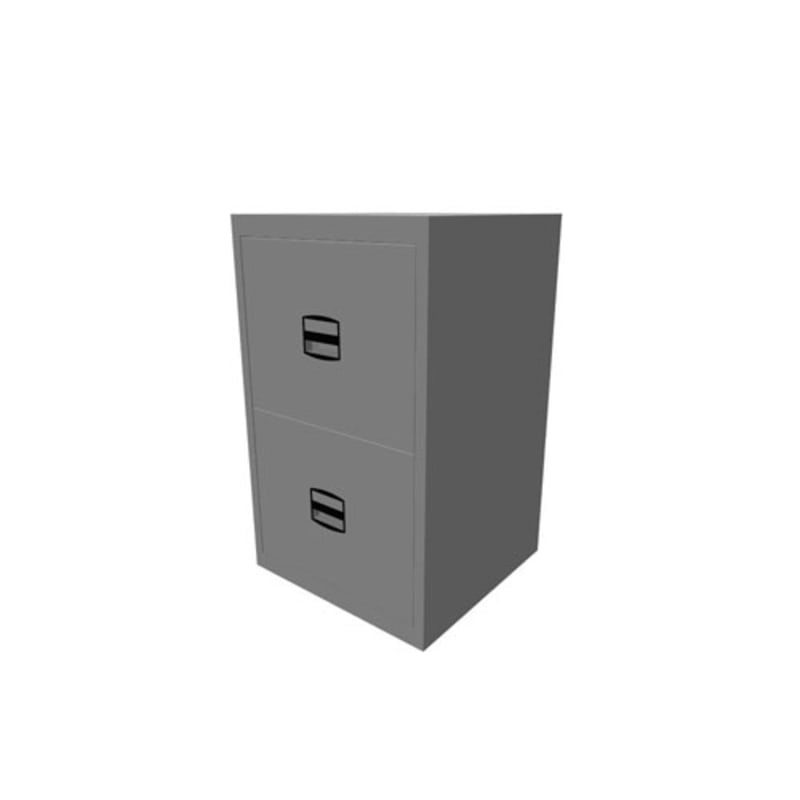Classeur monobloc 2 tiroirs EOL