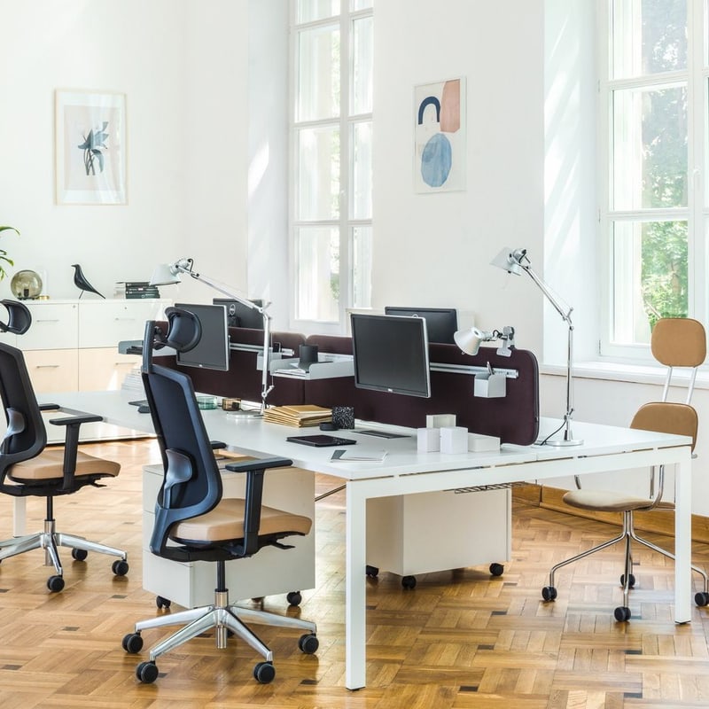 Cloison de bureau acoustique H 35 SONIC