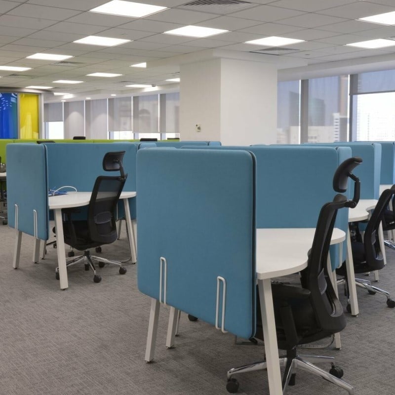 Cloison latérale pour bureau H 80 cm SONIC