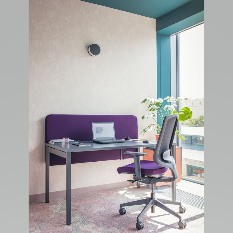 Cloison latérale SONIC H80 cm pour benchs
