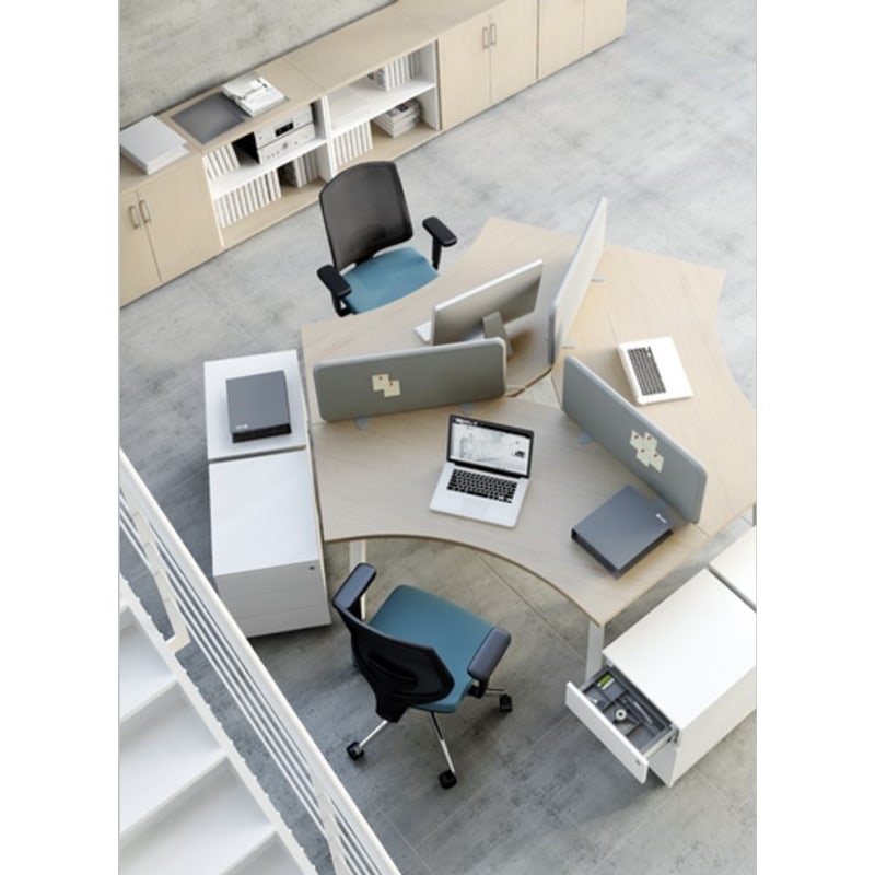 Cloisons latérales H50 SONIC pour benchs OGI