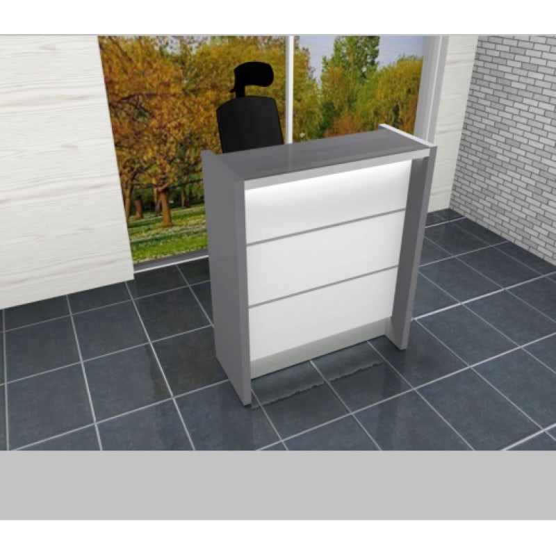 Comptoir d'accueil design VALDE - MDD